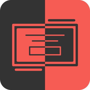 Tarayıcı web simgesi beyaz arkaplanda izole edildi. vektör