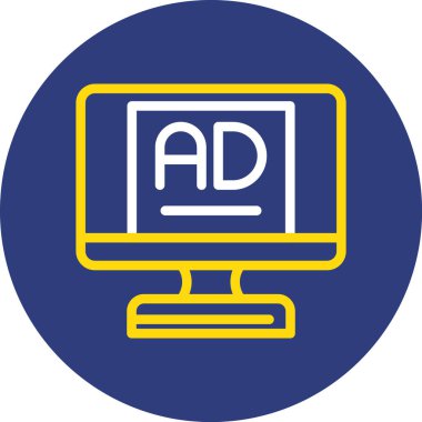 seo modern simgesinin vektör illüstrasyonu