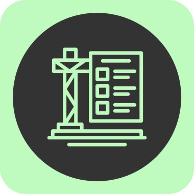 vektör yapısı ve yapı simgesi