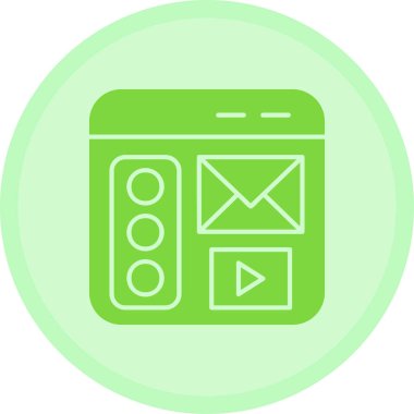 Modern b 'nin vektör illüstrasyonu eksik simgesi