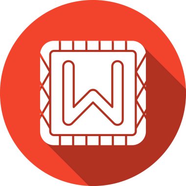 b harfinin vektör illüstrasyonu