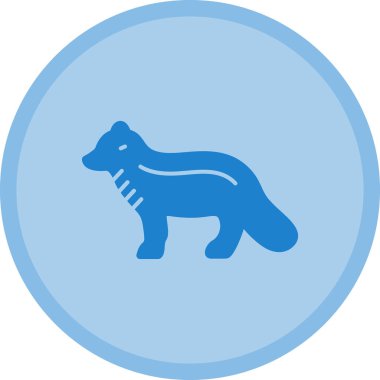 Ayı simgesinin vektör illüstrasyonu