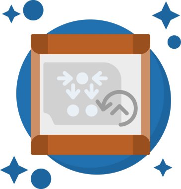 seo modern simgesinin vektör illüstrasyonu