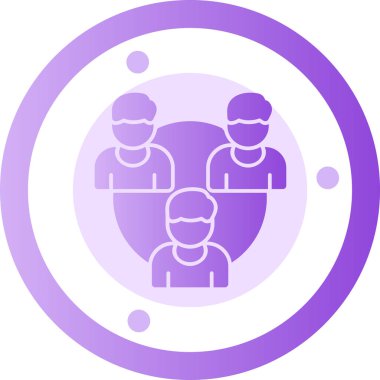 İnsan simgesinin vektör illüstrasyonu