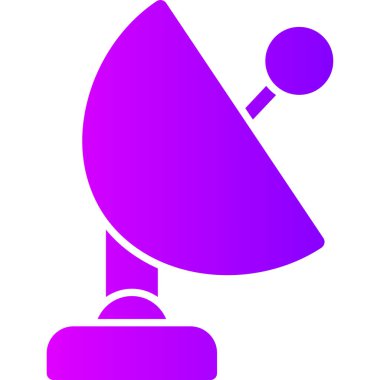 Tek bir simgenin vektör illüstrasyonu