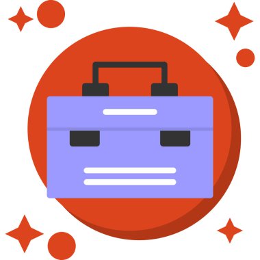 çanta alışveriş simgesi düz stil