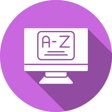 Seo simgesinin vektör illüstrasyonu