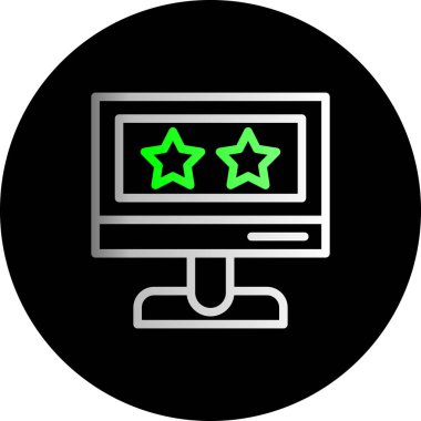 seo modern simgesinin vektör illüstrasyonu