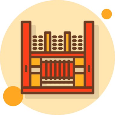 Vektör illüstrasyonu, simge ögesi