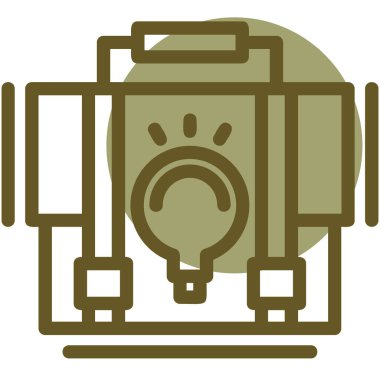 kamera simgesi vektör illüstrasyonu