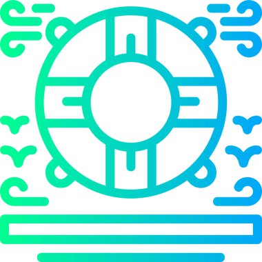 Modern bir simgenin vektör illüstrasyonu