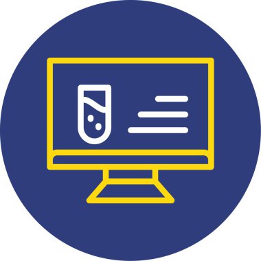 Web simgesi vektör illüstrasyonu