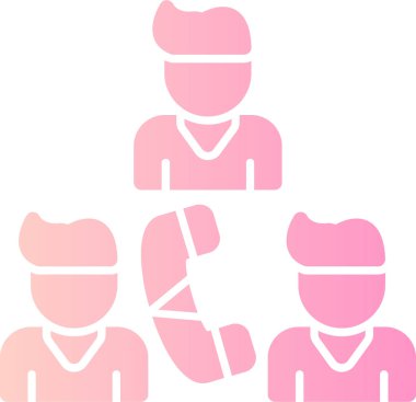 Bir kadın hemşirenin vektör çizimi