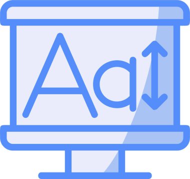 Veri. Web simgesi basit illüstrasyon