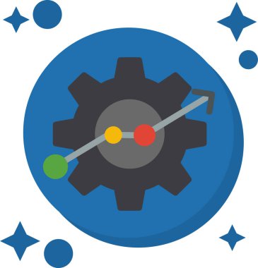 dişli düz simgesi ayarlanıyor