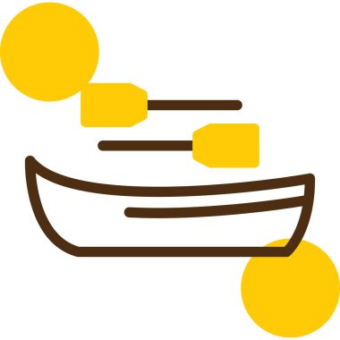 Gemi. Web simgesi basit illüstrasyon