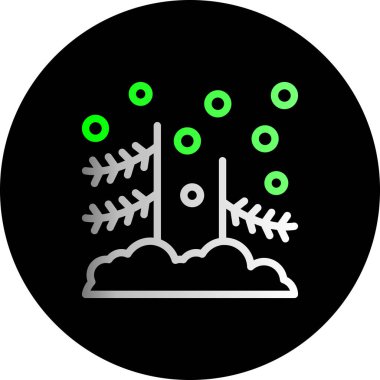 Havai fişekler. Web simgesi basit illüstrasyon