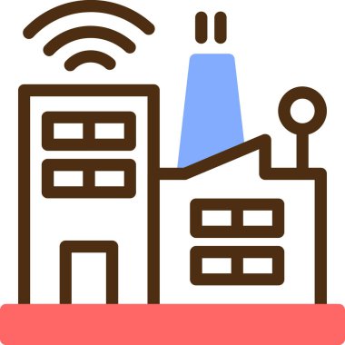 mimari şehir konumu simgesi