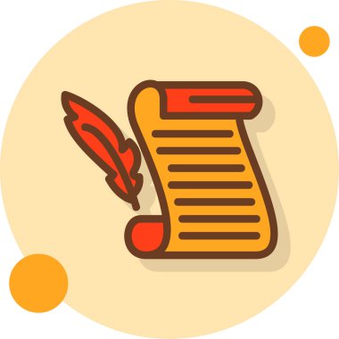 Kitap. Web simgesi basit illüstrasyon