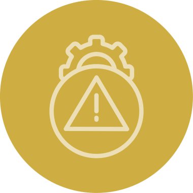 Uyarı simgesi vektör illüstrasyonu