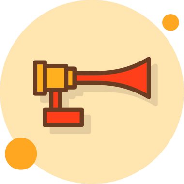 hoparlör vektör illüstrasyonu