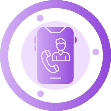 Arama, bağlantı, bağlantı, telefon, soyut düz simge vektörüyle bağlantı kur