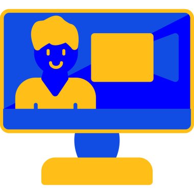 çağrı merkezi simgesi, vektör illüstrasyonu beyaz arkaplanda izole edildi