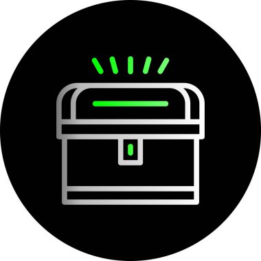 Modern bir simgenin vektör illüstrasyonu