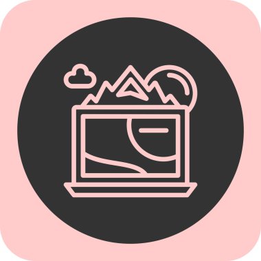 hediye simgesi vektör illüstrasyonu