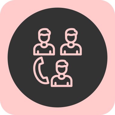 İnsan simgesinin vektör illüstrasyonu