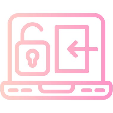 bilgisayar simgesi vektör illüstrasyonu