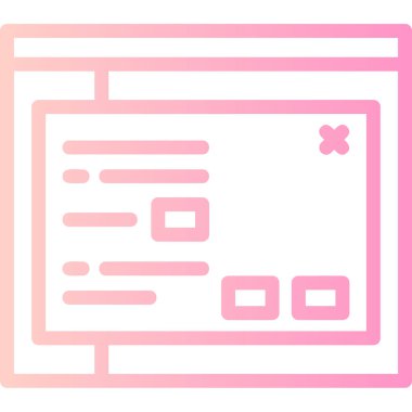 belge simgesi vektör illüstrasyonu