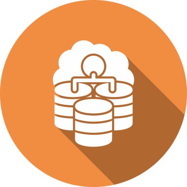 bulut veritabanı sunucu simgesi