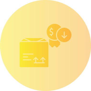 İş ve finans ikonu kavramının vektör illüstrasyonu