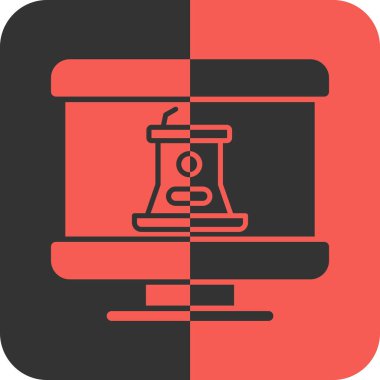 Kahve değirmeni kutsal kişilerin resmi, vektör çizim