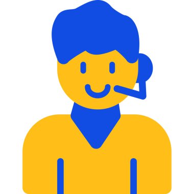 Merkezi işleç simgesini arayın. Vektör çizim