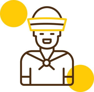 man simgesi vektör illüstrasyonu