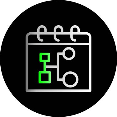 seo modern simgesinin vektör illüstrasyonu