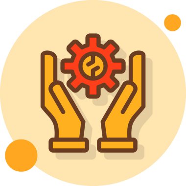 Ayarlama. Web simgesi basit illüstrasyon