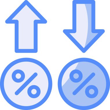 Oklar. Web simgesi basit illüstrasyon