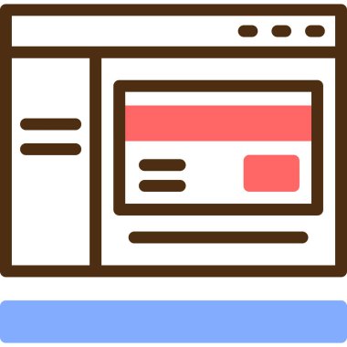 tarayıcı web tasarım simgesi