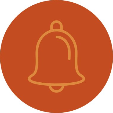 Bir çanın vektör illüstrasyonu