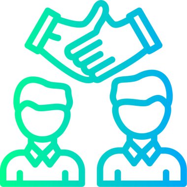 iş simgesi vektör illüstrasyonu