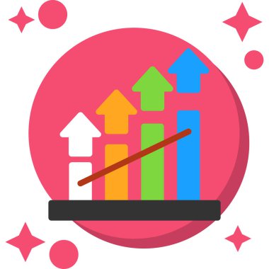 Grafik simgesini. Vektör çizim