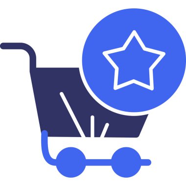 Alışveriş arabası. Basit tasarım