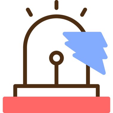 Vektör illüstrasyonu, simge ögesi arkaplanı