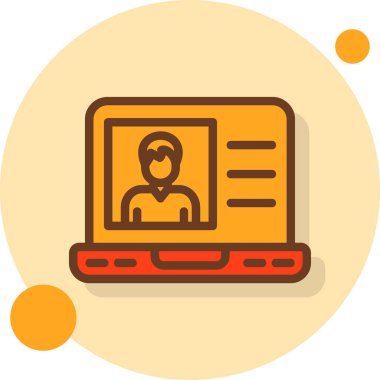 Takım öğrenimi için iş yönetimi düz simgesi