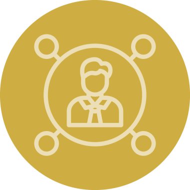 seo modern simgesinin vektör illüstrasyonu