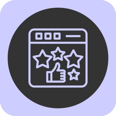 seo modern simgesinin vektör illüstrasyonu