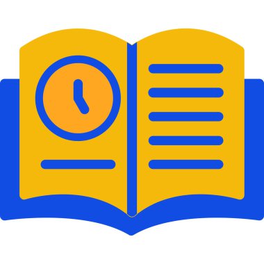 zaman yönetimi vektör simgesi